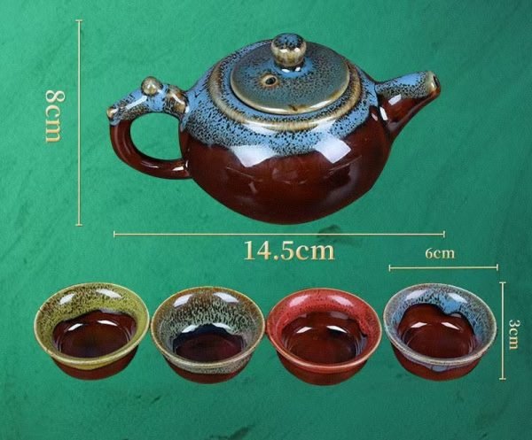A great gift  with a variety of chinese tea and tea sets mixed in high-end gift boxes